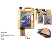 FEBI BILSTEIN Controllo Set 9L Liqui Moly 5W30 LONGLIFE3 Per BMW 6 Gran