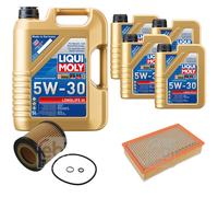 Febi BILSTEIN Controllo Set 9L Liqui Moly 5W30 Longlife3 per BMW 7er E65