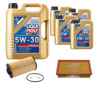 FEBI BILSTEIN Controllo Set 9L Liqui Moly 5W30 Longlife3 Per BMW 8er E31