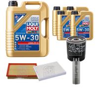Febi BILSTEIN Controllo Set 9L Liqui Moly 5W30 Longlife3 per Di VW Multivan