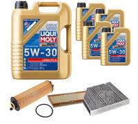 FEBI BILSTEIN Controllo Set 9L Liqui Moly 5W30 LONGLIFE3 Per Mercedes-Benz