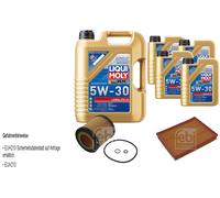 Febi BILSTEIN Controllo Set 9L Liqui Moly 5W30 Longlife3 per Per BMW 2