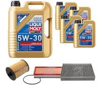 FEBI BILSTEIN Controllo set 9L Liqui Moly 5W30 Longlife3 per Porsche Cayenne