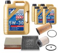 Febi BILSTEIN Controllo Set 9L Liqui Moly 5W30 Longlife3 per Renault Laguna
