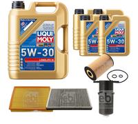 FEBI BILSTEIN Controllo Set 9L Liqui Moly 5W30 LONGLIFE3 Per VW Crafter