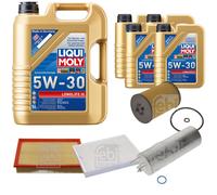 FEBI BILSTEIN Controllo Set 9L Liqui Moly 5W30 LONGLIFE3 Per VW Multivan VI