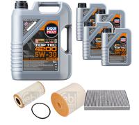 FEBI BILSTEIN Controllo Set 9L Liqui Moly Top Tec 4200 5W-30 Per Audi A6