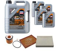 FEBI BILSTEIN Controllo Set 9L Liqui Moly Top Tec 4200 5W-30 Per BMW 3er