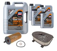 FEBI BILSTEIN Controllo Set 9L Liqui Moly Top Tec 4200 5W-30 Per BMW X3 F25