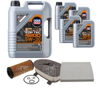 FEBI BILSTEIN Controllo Set 9L Liqui Moly Top Tec 4200 5W-30 Per BMW X5 E70