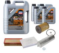 FEBI BILSTEIN Controllo Set 9L Liqui Moly Top Tec 4200 5W-30 Per VW Multivan