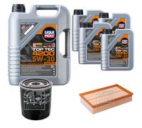 FEBI BILSTEIN Controllo Set 9L Liqui Moly Top Tec 4200 5W-30 Per VW Multivan