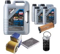 FEBI BILSTEIN Controllo Set 9L Liqui Moly Top Tec 4600 5W-30 Per Audi A6