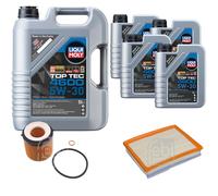 FEBI BILSTEIN Controllo Set 9L Liqui Moly Top Tec 4600 5W-30 Per BMW 3er