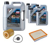 FEBI BILSTEIN Controllo Set 9L Liqui Moly Top Tec 4600 5W-30 Per BMW 3er