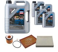FEBI BILSTEIN Controllo Set 9L Liqui Moly Top Tec 4600 5W-30 Per BMW 3er