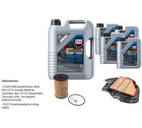 FEBI BILSTEIN Controllo Set 9L Liqui Moly Top Tec 4600 5W-30 Per BMW 6 Gran