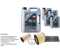 FEBI BILSTEIN Controllo Set 9L Liqui Moly Top Tec 4600 5W-30 Per Saab 9-3