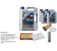 Febi BILSTEIN Controllo Set 9L Liqui Moly Top Tec 4600 5W-30 per VW Multivan