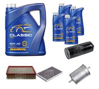FEBI BILSTEIN Controllo Set 9L MANNOL Classic 10W-40 Per Audi A6 Avant 4B