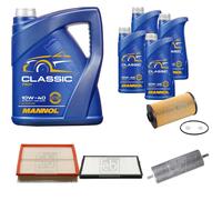 Febi BILSTEIN Controllo Set 9L mannol Classic 10W-40 per BMW 5er E34 540i V8