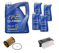 FEBI BILSTEIN Controllo Set 9L MANNOL Classic 10W-40 Per Mercedes-Benz GLK