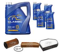 FEBI BILSTEIN Controllo Set 9L MANNOL Classic 10W-40 Per Mercedes E T-Model