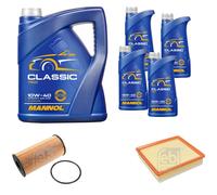 FEBI BILSTEIN Controllo Set 9L MANNOL Classic 10W-40 Per Opel Movano Kasten