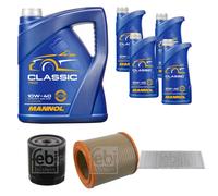 FEBI BILSTEIN Controllo Set 9L MANNOL Classic 10W-40 Per Peugeot Boxer