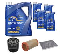 FEBI BILSTEIN Controllo Set 9L MANNOL Defender 10W-40 Per Alfa Romeo 166