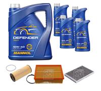 Febi BILSTEIN Controllo Set 9L mannol Defender 10W-40 per di Audi A4