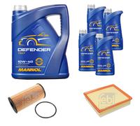 Febi BILSTEIN Controllo Set 9L mannol Defender 10W-40 per Opel Movano Cassone