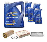 FEBI BILSTEIN Controllo Set 9L MANNOL Defender 10W-40 Per VW LT 28-46 II