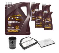 Febi BILSTEIN Controllo Set 9L mannol Diesel Tdi 5W-30 per Filtro Opel Antara