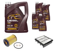 FEBI BILSTEIN Controllo Set 9L MANNOL Diesel TDI 5W-30 Per KIA Cee'D SW ED