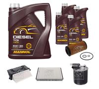 FEBI BILSTEIN Controllo Set 9L MANNOL Diesel TDI 5W-30 Per Mercedes-Benz