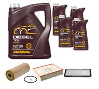 FEBI BILSTEIN Controllo Set 9L MANNOL Diesel TDI 5W-30 Per VW LT 28-46 II