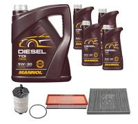 FEBI BILSTEIN Controllo set 9L MANNOL Diesel TDI 5W-30 per VW Touareg 7P 5