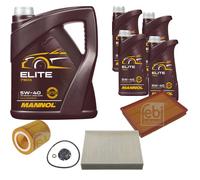 FEBI BILSTEIN Controllo Set 9L MANNOL Elite 5W-40 Per BMW 3 Serie F30 F80