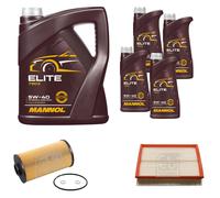 FEBI BILSTEIN Controllo Set 9L MANNOL Elite 5W-40 Per BMW 7 Serie E38 740i iL