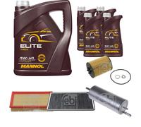 Febi BILSTEIN Controllo Set 9L mannol Elite 5W-40 per BMW X5 E53 4.8is