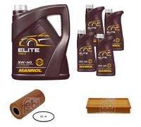 FEBI BILSTEIN Controllo set 9L MANNOL Elite 5W-40 per Mercedes-Benz