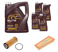 FEBI BILSTEIN Controllo Set 9L MANNOL Elite 5W-40 Per Mercedes-Benz G-Klasse