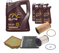 FEBI BILSTEIN Controllo Set 9L MANNOL Elite 5W-40 Per Volvo V70 II SW 2.4 D5