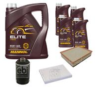 Febi BILSTEIN Controllo Set 9L mannol Elite 5W-40 per VW Amarok 2H_S1B 2.0