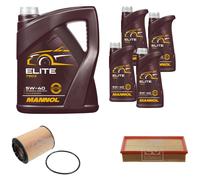 FEBI BILSTEIN Controllo Set 9L MANNOL Elite 5W-40 Per VW Multivan V 7HM