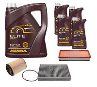 Febi BILSTEIN Controllo Set 9L mannol Elite 5W-40 per VW Touareg 7P5 3.6