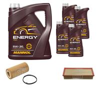 Febi BILSTEIN Controllo Set 9L mannol Energia 5W-30 per Audi Tt 8J3 2.0 TFSI