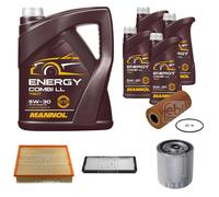 FEBI BILSTEIN Controllo set 9L MANNOL Energia Combi LL 5W-30 per Mercedes