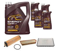 FEBI BILSTEIN Controllo set 9L MANNOL Energia Combi LL 5W-30 per Mercedes